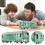 Mini Inertia-Powered Train Toy with Sound and Light 4
