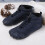 Men's Snow Boots Blue Size 7.5 with Removable Footbed 5