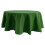60 Inch Round Tablecloth Polyester Green 2