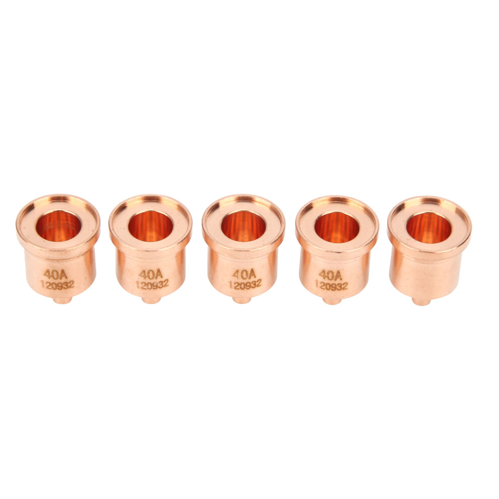 Copper Plasma Cutter Nozzle Consumable 5 Pack