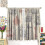 Seahorse Nautical Curtain Set Yellow Polyester 2 Panels 3