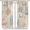 Seahorse Nautical Curtain Set Yellow Polyester 2 Panels 8