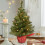 Pre-Lit Tabletop Christmas Tree Warm White LED PVC PE Tips 5