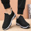 Women's Wide Snow Boots Black Size 6 2