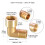 Brass Elbow Connector Threaded Gold 3 Types 2