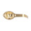 Stainless Steel Egg Yolk White Separator with Long Handle, Gold 12