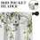 Eucalyptus Kitchen Curtains Valance & Tier Set Sage Green 5