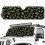 Windshield Sun Shade for Jeep Wrangler JK JL Foldable UV 2