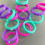 Rhinestone Silicone Wedding Ring Band Dark Grey Size 6 6