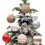 Silkeindpakket, brudsikker julepynt 7,6 cm 5