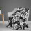 Black and White Game Joystick Throw Blanket Ultra-Soft 5