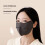 Fiber Winter Cycling Face Mask 5D Fishbone Design Unisex 5