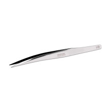 DSPIAE Curved Flat Head Stainless Steel Precision Tweezers AT-TZ02