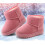 Fellgefütterte Kinder-Schneestiefel, warme, flache Winterschuhe 2