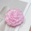Broșă din material textil Camellia Rose – 9 cm, păr cu dublă utilizare 5