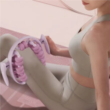 2X Massageador de Pernas 360 Completo com 26 Rodas - Relaxante Muscular da Panturrilha para Alívio da Fadiga, Rolo de Massagem Corporal