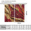 Red and Gold Liquid Marble Curtains Rod Pocket Thermal 3