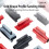 DSPIAE Aluminium Flat Sanding Paper Block (Grey) AS-25FPGY 2