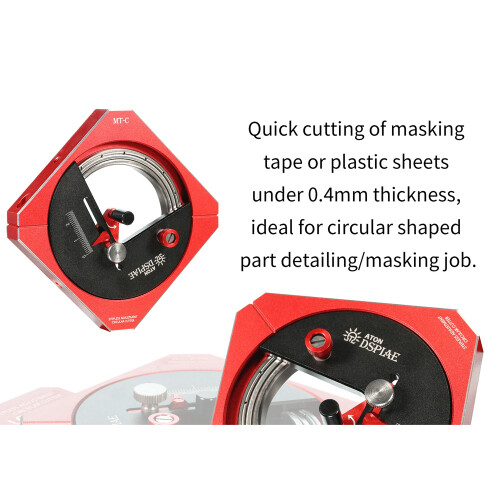DSPIAE Premium Steel Stepless Stepless Circular Cutter MT-C 2