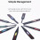 DSPIAE Irregular Carbon Fiber Sanding Stick Set 3 CFB-S01 4