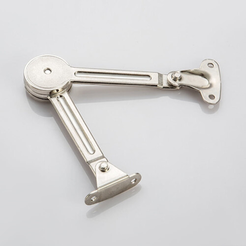 Foldable Design Cabinet Hinges Silver 1 Set 7.7X1.5X0.5In 1