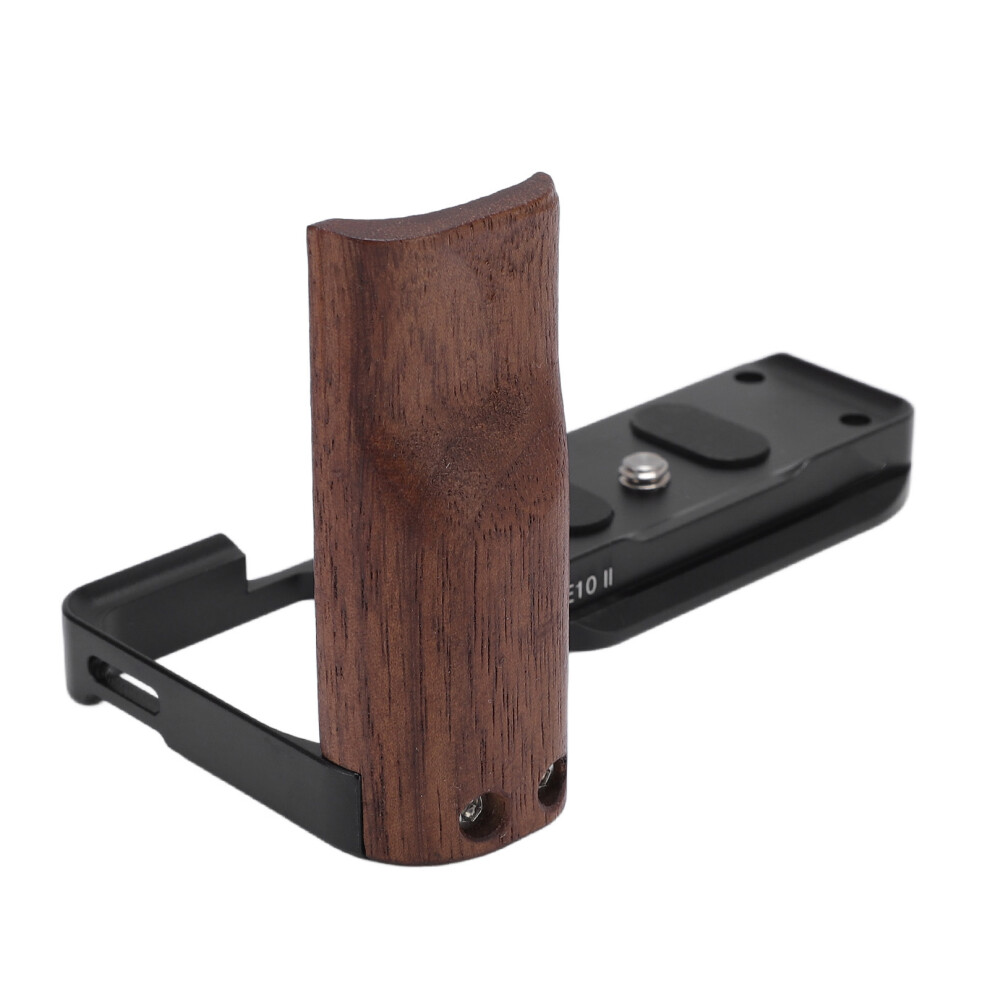 L Shape Camera Hand Grip For Zv-E10ii With Quick Release Aluminum Rosewood 9441391864344