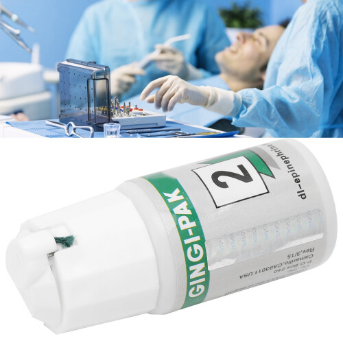 Professional Dental Gingival Retraction Cord 2#, 2.7m Cotton Thread Accessory 1
