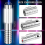 4 τεμάχια LED Strobe Επαναχρησιμοποιήσιμο LED Light Επαναφορτιζόμενο Σαμπάνιας LED Μ 3