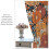 Boho Flower Curtains Vintage 70s Style Orange Blue Daisy 4