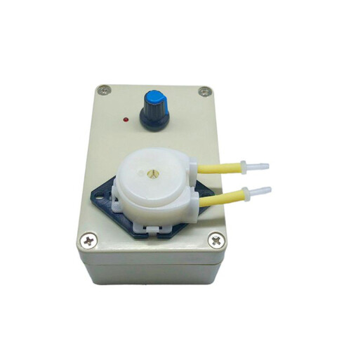 3X Adjustable Speed Peristaltic Pump 12V/24V Adjustable Speed Titration Pump Metering Pump US Plug 2
