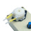 3X Adjustable Speed Peristaltic Pump 12V/24V Adjustable Speed Titration Pump Metering Pump US Plug 8