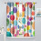 Polka Dot Curtains Watercolor Rainbow Pattern 63x63in 8