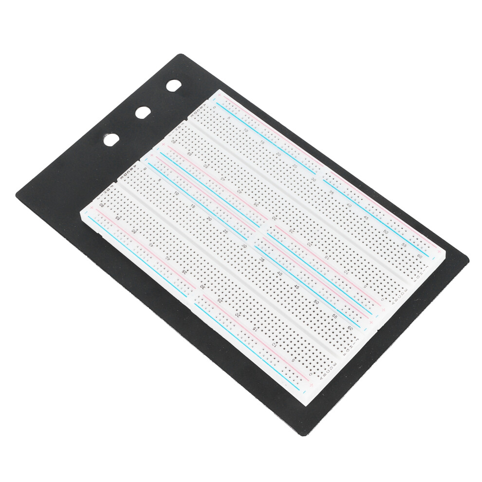 1660 Point Solderless Breadboard With 65 Jumper Wires For Electronic Projects 4621391865694