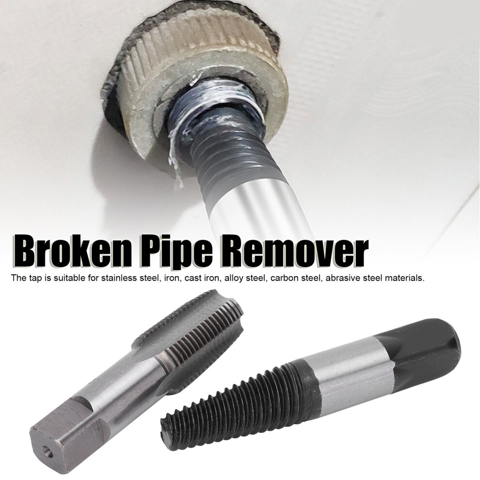 Pipe Extractor With Tap, 1/2In Thread Removal, High Carbon Steel 4951379590042