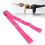 Latin Resistance Loop Bands, 90cm Elastic Stretching Yoga Loop, Rose Red 3
