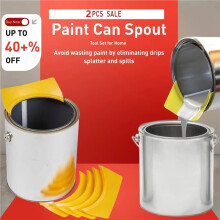 4X Paint Pouring Spout Compact Easy Installation Paint Can Pourer Paint Can Spout Pour Accessory for Paint Can Container