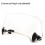 Transparent Color Universal Motorcycle Adjustable Wind Screen Extension Windshield Spoiler Deflecto 3