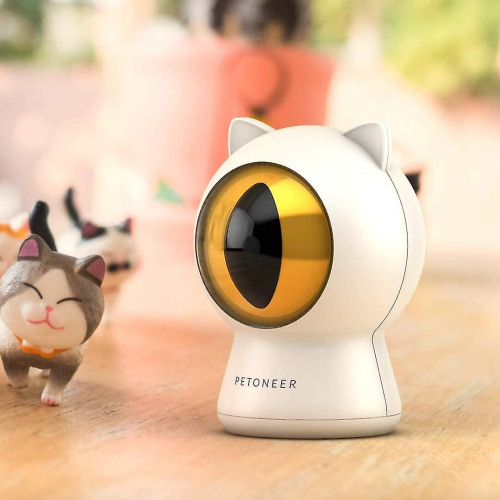 Automatic Interactive Laser Cat Toy, Automatic Rotating Laser Pointer Gift 2