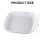 Porcelain Dinnerware Set White 4-Piece Chip Resistant 2
