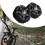 58 mm foldbare, omnidirektionelle hjul til cykelentusiaster, sort 8