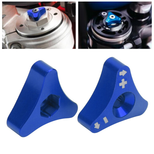 Adjustable Blue Front Shock Absorber Bolt for 250EXC/250SX 48mm 2