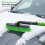 Snow Brush with Ice Scraper Extendable 360 Pivoting Green 8