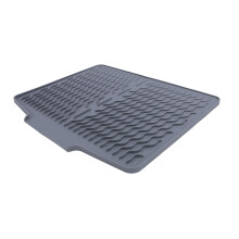 Silicone Dish Drying Mat 39.6x32.7cm Anti Slip Heat Resistant Foldable