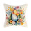 Capas de almofada de Páscoa de 45 cm (18 polegadas) – Estampa de coelho e ovo, tecido de linho, para sofá/poltrona/casa/área externa – 2