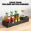 3-Tier Narrow Rolling Storage Cart with Shelves 5