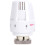 tooloflife DN15B Termostatisk radiatorventil Manuell Koppar Vit Silver 2
