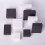 Cardboard Gift Boxes with Black Sponge inside Square Black 5x5x3.3cm 7