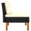 VidaXL vidaXL Mittelsofas 2 Stk. Poly Rattan und Eukalyptus Massivholz 5