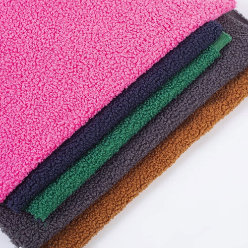Ύφασμα Teddy Fleece, Χοντρό Πλεκτό Πλούσιο Χνουδωτό Ύφασμα για DIY Χειροτεχνίες 2
