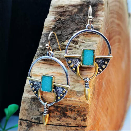 925 Silver Cubic Zirconia Hook Drop Earrings 2